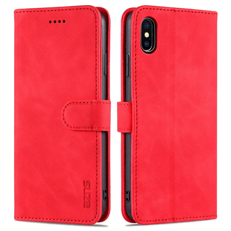 Custodia portafoglio in pelle con slot carte per iPhone XS Max
