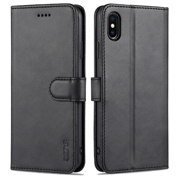 Custodia portafoglio in pelle con slot carte per iPhone XS Max