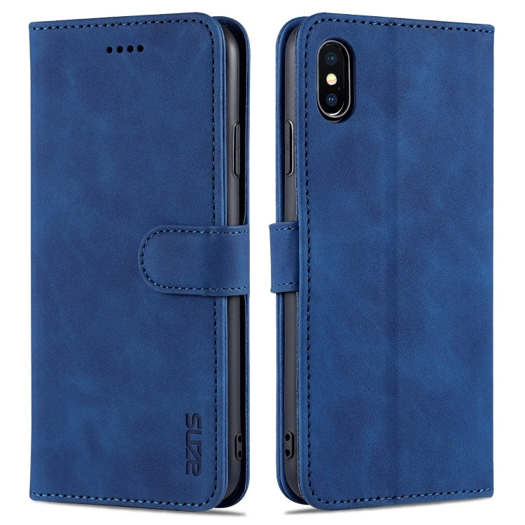 Custodia portafoglio in pelle con slot carte per iPhone XS Max