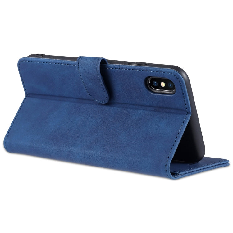 Custodia portafoglio in pelle con slot carte per iPhone XS Max