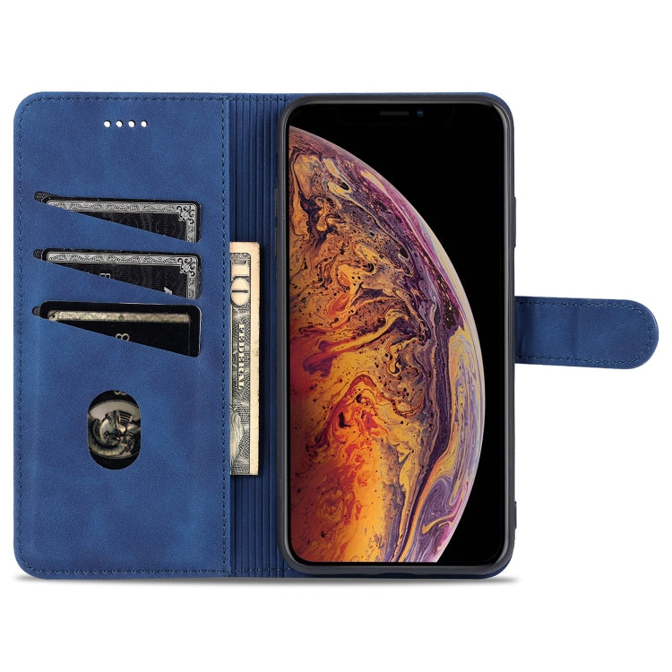 Custodia portafoglio in pelle con slot carte per iPhone XS Max