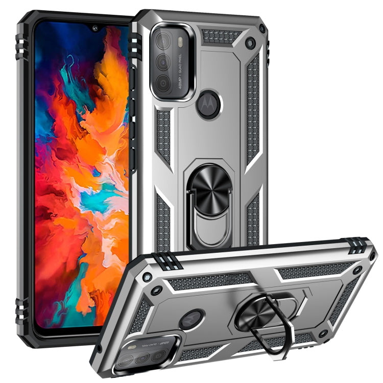 Custodia protettiva antiurto in TPU + PC con supporto girevole a 360 gradi, For Motorola Moto G Stylus 5G / 2021, For Motorola Moto G50, For Motorola Moto G60 / G40 Fusion