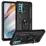 Custodia protettiva antiurto in TPU + PC con supporto girevole a 360 gradi, For Motorola Moto G Stylus 5G / 2021, For Motorola Moto G50, For Motorola Moto G60 / G40 Fusion