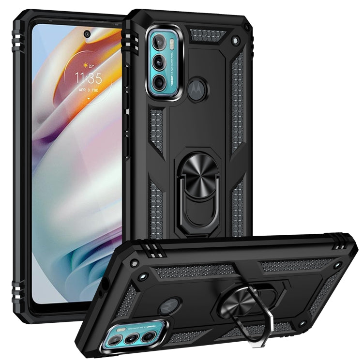 Custodia protettiva antiurto in TPU + PC con supporto girevole a 360 gradi, For Motorola Moto G Stylus 5G / 2021, For Motorola Moto G50, For Motorola Moto G60 / G40 Fusion