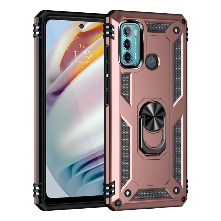 Custodia protettiva antiurto in TPU + PC con supporto girevole a 360 gradi, For Motorola Moto G Stylus 5G / 2021, For Motorola Moto G50, For Motorola Moto G60 / G40 Fusion