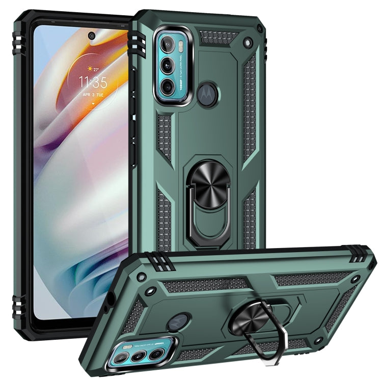Custodia protettiva antiurto in TPU + PC con supporto girevole a 360 gradi, For Motorola Moto G Stylus 5G / 2021, For Motorola Moto G50, For Motorola Moto G60 / G40 Fusion
