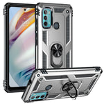Custodia protettiva antiurto in TPU + PC con supporto girevole a 360 gradi, For Motorola Moto G Stylus 5G / 2021, For Motorola Moto G50, For Motorola Moto G60 / G40 Fusion