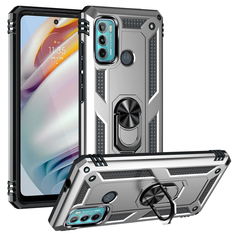Custodia protettiva antiurto in TPU + PC con supporto girevole a 360 gradi, For Motorola Moto G Stylus 5G / 2021, For Motorola Moto G50, For Motorola Moto G60 / G40 Fusion