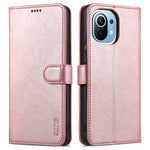Custodia portafoglio in pelle con slot carte per OPPO A15