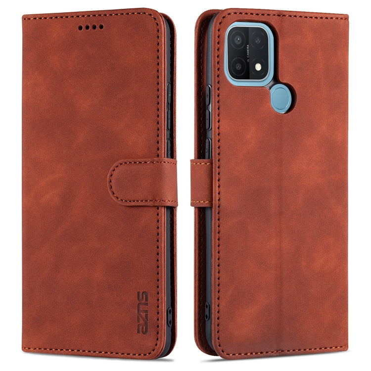 Custodia portafoglio in pelle con slot carte per OPPO A15