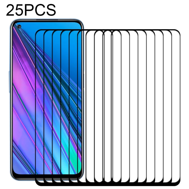 Pellicola in vetro temperato a schermo intero con colla intera da 25 pezzi, For OPPO Realme Q3 5G / Q3i 5G (25 PCS), For OPPO Realme GT Neo / GT Neo Flash (25 PCS), For OPPO Realme V13 5G (25 PCS), For OPPO Realme X7 Max 5G (25 PCS)                    ...