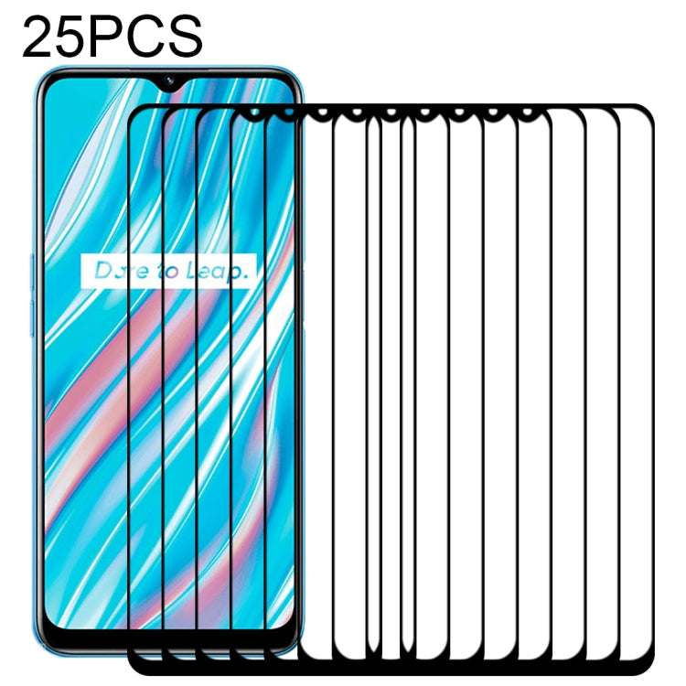 Pellicola in vetro temperato a schermo intero con colla intera da 25 pezzi, For OPPO Realme Q3 5G / Q3i 5G (25 PCS), For OPPO Realme GT Neo / GT Neo Flash (25 PCS), For OPPO Realme V13 5G (25 PCS), For OPPO Realme X7 Max 5G (25 PCS)                    ...