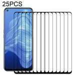 Pellicola in vetro temperato a schermo intero con colla intera da 25 pezzi, For OPPO Realme Q3 5G / Q3i 5G (25 PCS), For OPPO Realme GT Neo / GT Neo Flash (25 PCS), For OPPO Realme V13 5G (25 PCS), For OPPO Realme X7 Max 5G (25 PCS)                    ...