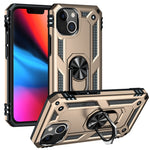 Custodia protettiva in TPU e PC con supporto girevole per iPhone