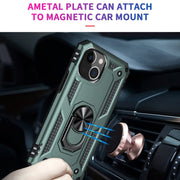 Custodia protettiva antiurto in TPU + PC con supporto girevole a 360 gradi, For iPhone 13, For iPhone 13 mini, For iPhone 13 Pro