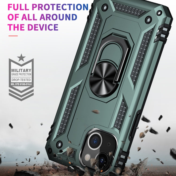 Custodia protettiva in TPU e PC con supporto girevole per iPhone