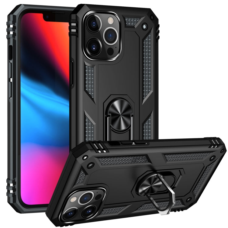 Custodia protettiva antiurto in TPU + PC con supporto girevole a 360 gradi, For iPhone 13 Pro Max
