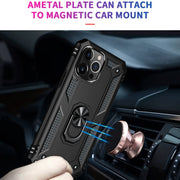 Custodia protettiva antiurto in TPU + PC con supporto girevole a 360 gradi, For iPhone 13 Pro Max