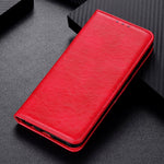 Custodia in pelle a vibrazione orizzontale con struttura magnetica Crazy Horse con supporto, slot per carte e portafoglio, For OPPO Reno6 5G, For OPPO Reno6 Pro 5G, For OPPO Reno6 Pro+ 5G