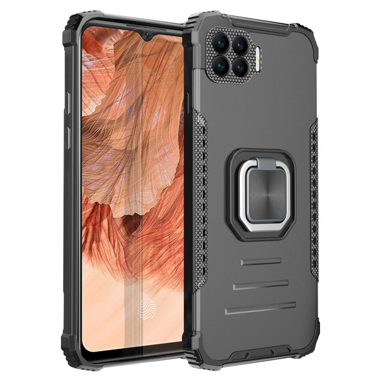 Fierce Warrior Series Armor Lega di alluminio antiurto all-inclusive + Custodia protettiva in TPU con supporto per anello, For LG K51, For OPPO A1k, For OPPO A73, For vivo V20, For vivo V20 SE