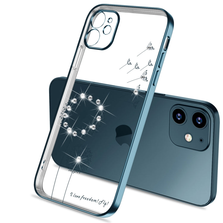 Custodia ultrasottile con motivo dente di leone per iPhone 11
