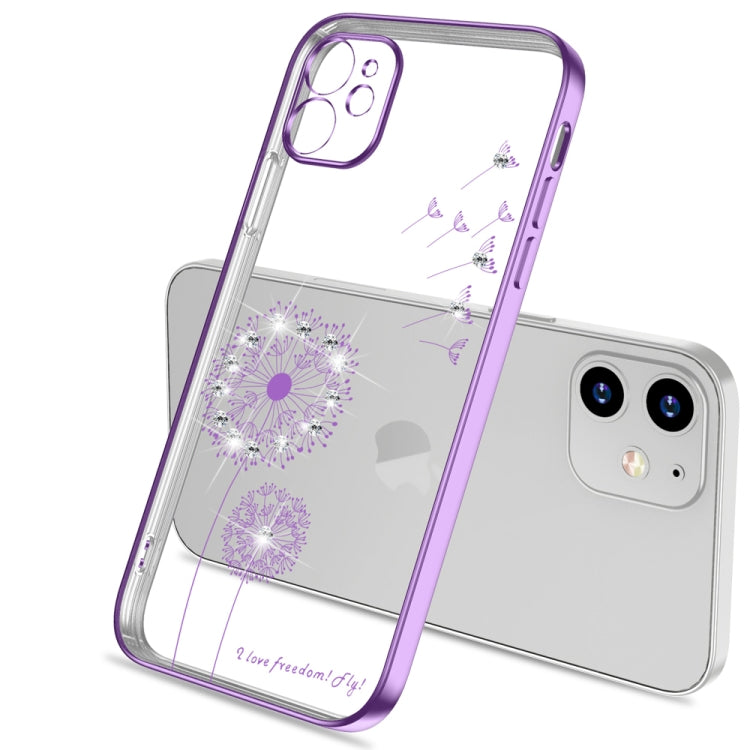 Custodia ultrasottile con motivo dente di leone per iPhone 12 Pro