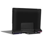Custodia in pelle PU a vibrazione orizzontale con motivo a disegno colorato Custer Texture con supporto, For Lenovo Yoga Pad Pro 13 inch YF K606F