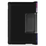 Custodia in pelle PU a vibrazione orizzontale con motivo a disegno colorato Custer Texture con supporto, For Lenovo Yoga Pad Pro 13 inch YF K606F