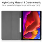 Custodia in pelle Custer Texture Flip orizzontale con supporto, For Lenovo Yoga Pad Pro 13 inch YF K606F