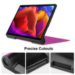 Custodia in pelle Custer Texture Flip orizzontale con supporto, For Lenovo Yoga Pad Pro 13 inch YF K606F