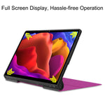 Custodia in pelle Custer Texture Flip orizzontale con supporto, For Lenovo Yoga Pad Pro 13 inch YF K606F