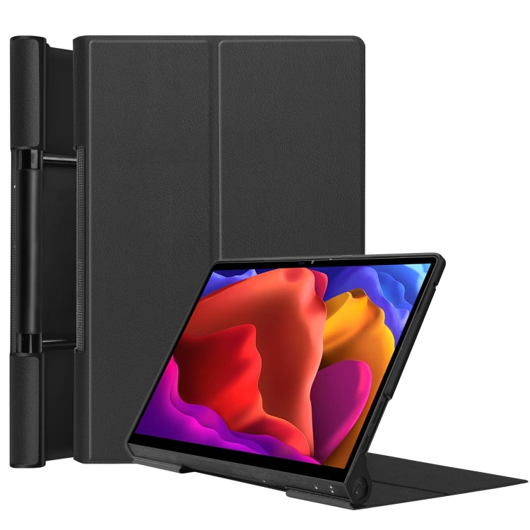 Custodia in pelle Custer Texture Flip orizzontale con supporto, For Lenovo Yoga Pad Pro 13 inch YF K606F
