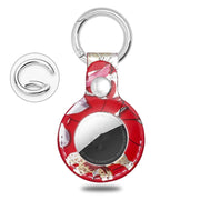 Custodia protettiva in materiale di pelle per AirTag, Standard, Quick Install