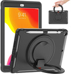 Custodia silicone con supporto rotante per iPad 10.2 2019-2021
