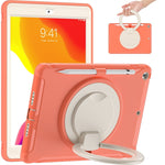 Custodia silicone con supporto rotante per iPad 10.2 2019-2021