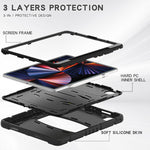 Custodia silicone antiurto per iPad Pro 12.9 2020-2022