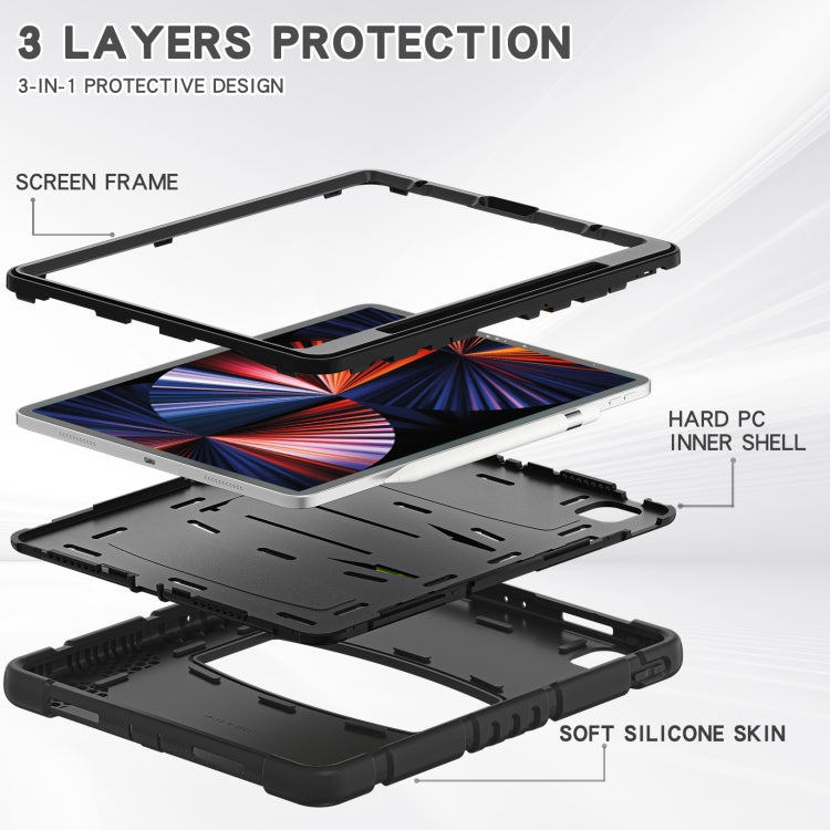 Custodia silicone antiurto per iPad Pro 12.9 2020-2022