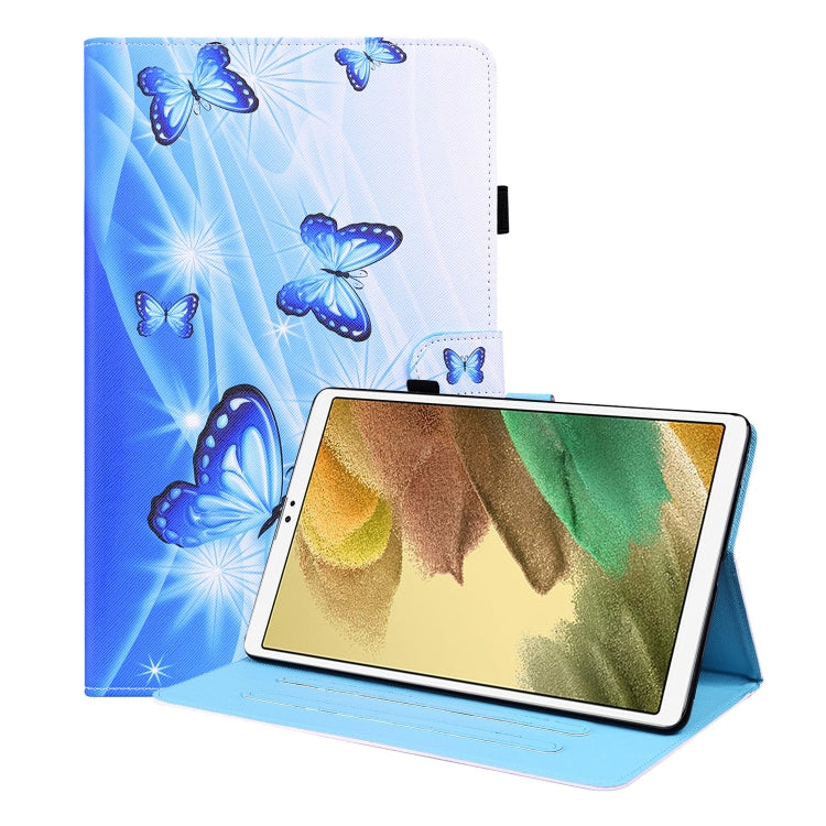 Custodia in pelle flip orizzontale con motivo animale con supporto, slot per schede e cornice per foto, For Samsung Galaxy Tab A7 Lite 8.7 SM-T220 / SM-T225, For Samsung Galaxy Tab S8 / Galaxy Tab S7 2020 SM-T870 / SM-T875                              ...