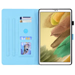 Custodia in pelle flip orizzontale con motivo animale con supporto, slot per schede e cornice per foto, For Samsung Galaxy Tab A7 Lite 8.7 SM-T220 / SM-T225, For Samsung Galaxy Tab S8 / Galaxy Tab S7 2020 SM-T870 / SM-T875                              ...