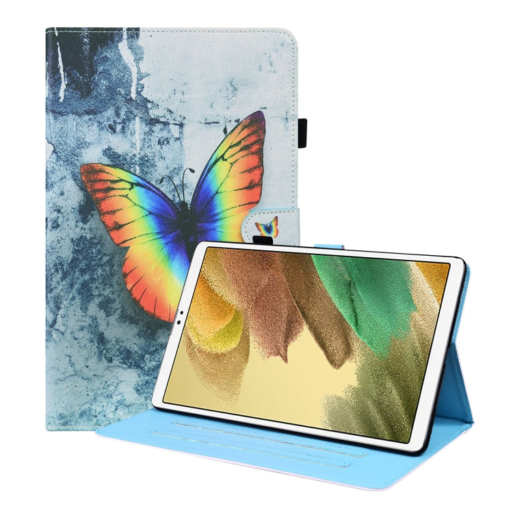 Custodia in pelle flip orizzontale con motivo animale con supporto, slot per schede e cornice per foto, For Samsung Galaxy Tab A7 Lite 8.7 SM-T220 / SM-T225, For Samsung Galaxy Tab S8 / Galaxy Tab S7 2020 SM-T870 / SM-T875                              ...