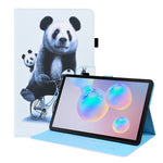 Custodia in pelle flip orizzontale con motivo animale con supporto, slot per schede e cornice per foto, For Samsung Galaxy Tab A7 Lite 8.7 SM-T220 / SM-T225, For Samsung Galaxy Tab S8 / Galaxy Tab S7 2020 SM-T870 / SM-T875                              ...