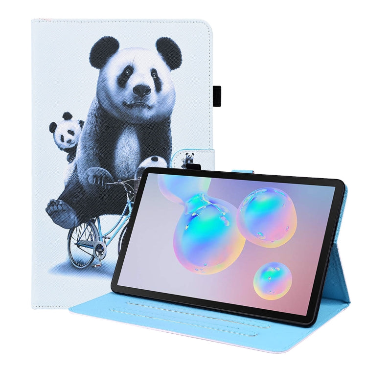 Custodia in pelle flip orizzontale con motivo animale con supporto, slot per schede e cornice per foto, For Samsung Galaxy Tab A7 Lite 8.7 SM-T220 / SM-T225, For Samsung Galaxy Tab S8 / Galaxy Tab S7 2020 SM-T870 / SM-T875                              ...