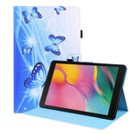 Custodia in pelle flip orizzontale con motivo animale con supporto, slot per schede e cornice per foto, For Samsung Galaxy Tab A7 Lite 8.7 SM-T220 / SM-T225, For Samsung Galaxy Tab S8 / Galaxy Tab S7 2020 SM-T870 / SM-T875                              ...