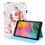 Custodia in pelle flip orizzontale con motivo animale con supporto, slot per schede e cornice per foto, For Samsung Galaxy Tab A7 Lite 8.7 SM-T220 / SM-T225, For Samsung Galaxy Tab S8 / Galaxy Tab S7 2020 SM-T870 / SM-T875                              ...