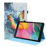 Custodia in pelle flip orizzontale con motivo animale con supporto, slot per schede e cornice per foto, For Samsung Galaxy Tab A7 Lite 8.7 SM-T220 / SM-T225, For Samsung Galaxy Tab S8 / Galaxy Tab S7 2020 SM-T870 / SM-T875                              ...