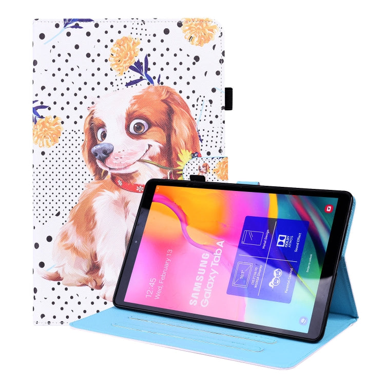 Custodia in pelle flip orizzontale con motivo animale con supporto, slot per schede e cornice per foto, For Samsung Galaxy Tab A7 Lite 8.7 SM-T220 / SM-T225, For Samsung Galaxy Tab S8 / Galaxy Tab S7 2020 SM-T870 / SM-T875                              ...