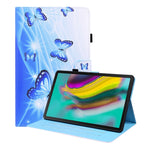 Custodia in pelle flip orizzontale con motivo animale con supporto, slot per schede e cornice per foto, For Samsung Galaxy Tab A7 Lite 8.7 SM-T220 / SM-T225, For Samsung Galaxy Tab S8 / Galaxy Tab S7 2020 SM-T870 / SM-T875                              ...