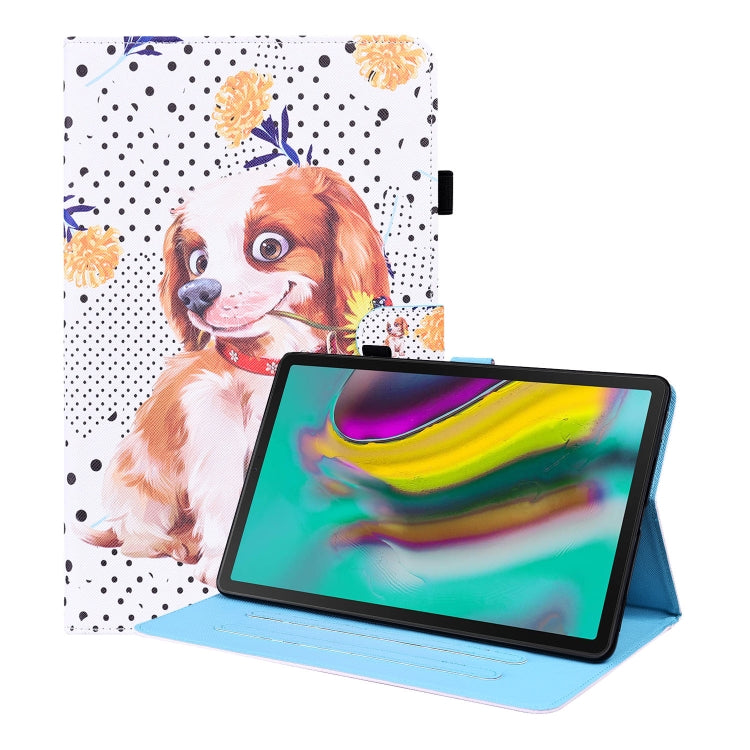 Custodia in pelle flip orizzontale con motivo animale con supporto, slot per schede e cornice per foto, For Samsung Galaxy Tab A7 Lite 8.7 SM-T220 / SM-T225, For Samsung Galaxy Tab S8 / Galaxy Tab S7 2020 SM-T870 / SM-T875                              ...