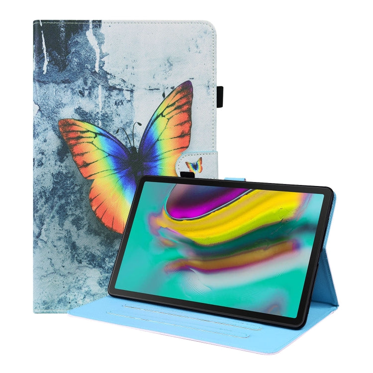 Custodia in pelle flip orizzontale con motivo animale con supporto, slot per schede e cornice per foto, For Samsung Galaxy Tab A7 Lite 8.7 SM-T220 / SM-T225, For Samsung Galaxy Tab S8 / Galaxy Tab S7 2020 SM-T870 / SM-T875                              ...