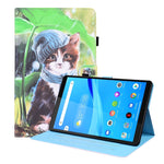 Custodia in pelle flip orizzontale con motivo animale con supporto, slot per schede e cornice per foto, For Lenovo Tab M8 FHD TB-8505F / TB-8705X 8.0 inch, For Lenovo M10 FHD REL TB-X605FC / TB-X605LC, For Lenovo M10 Plus TB-X606F                      ...